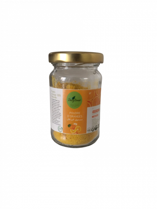 Poudre d'oranges 100% pure