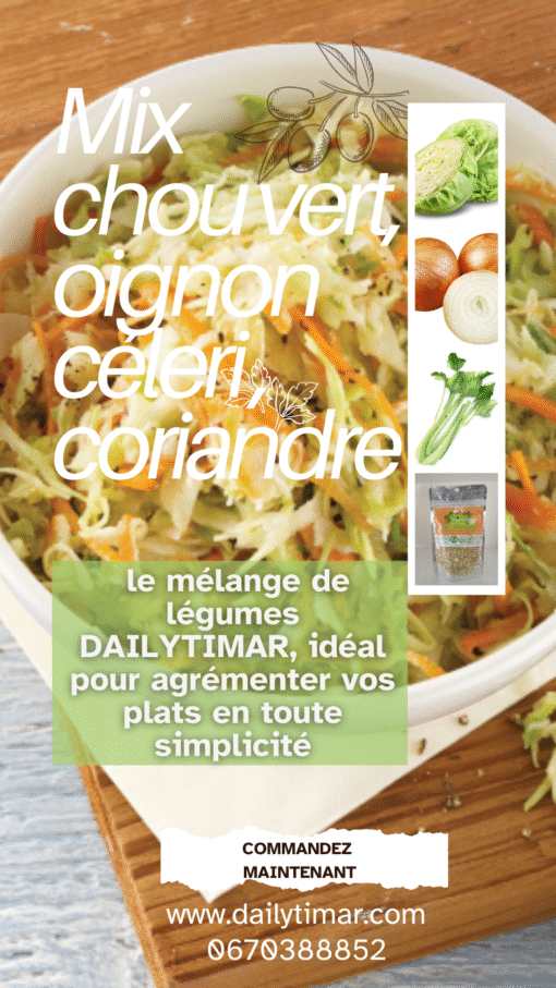 Box découverte  Aides ciulinaires DailyTimar  Mix légumes – Image 3